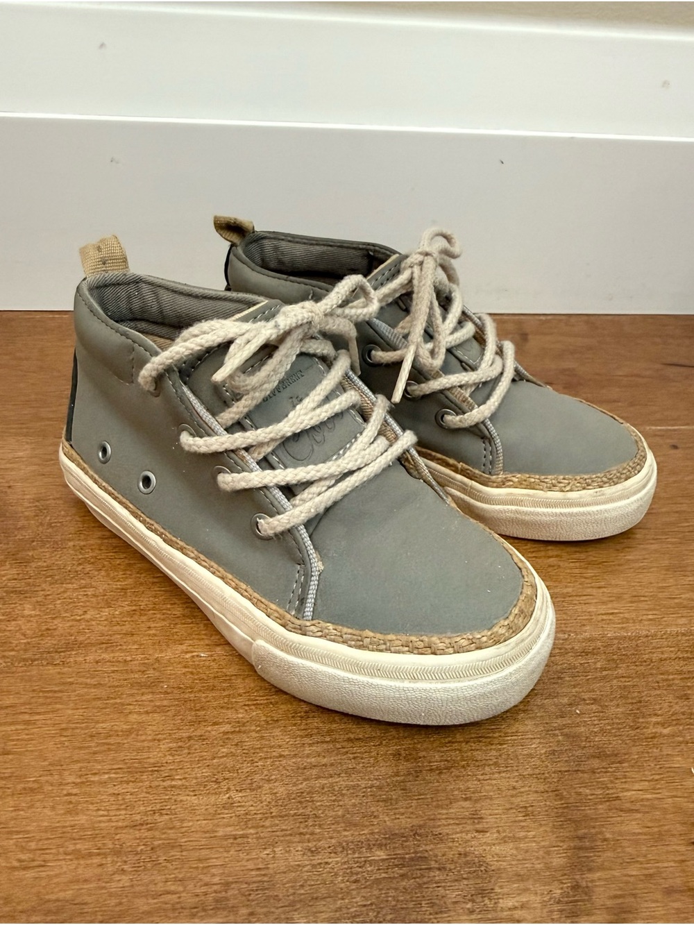Zara Lace-up High-Top Kids Dress Shoes